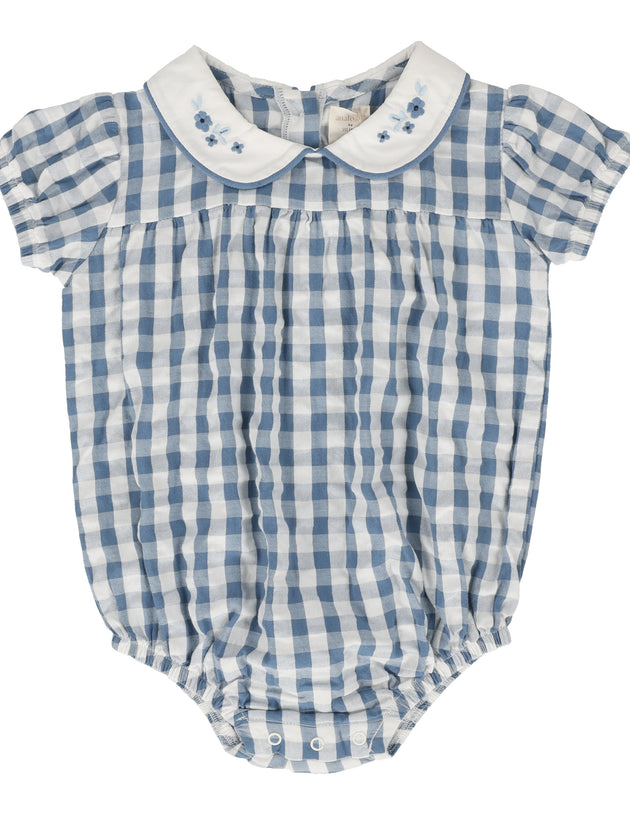 Lil Legs - Gingham Girls Romper