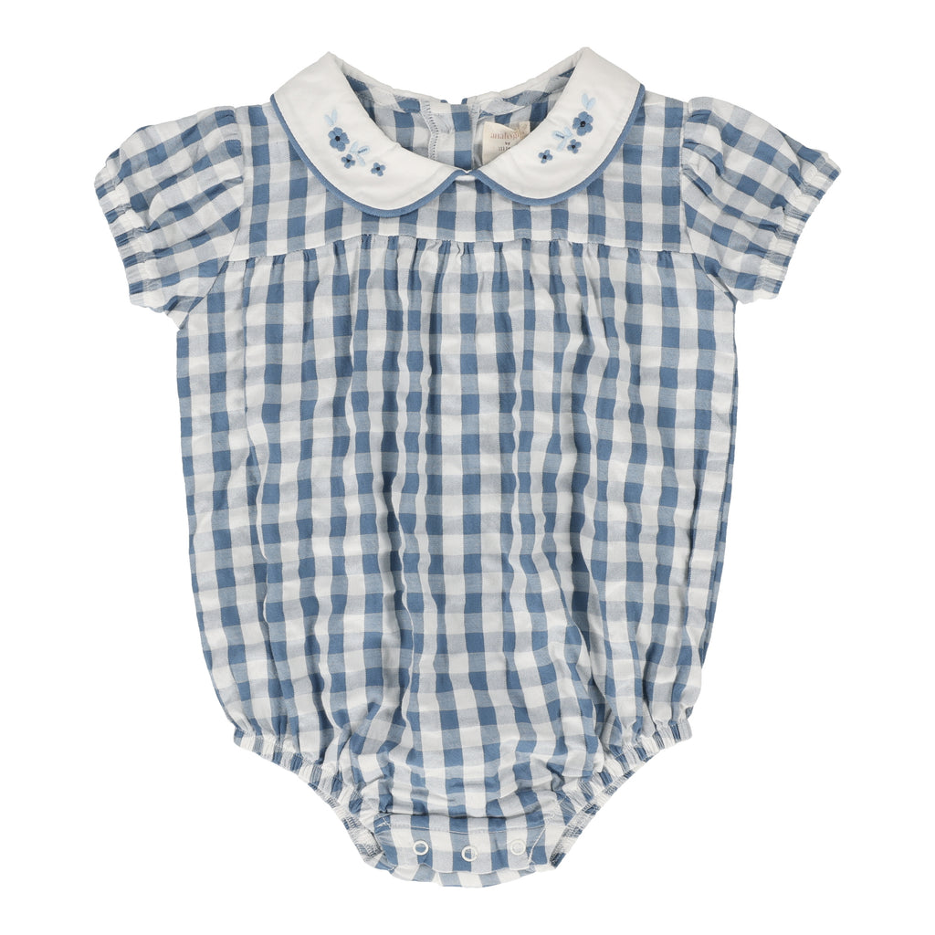 Lil Legs - Gingham Girls Romper