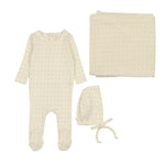 Lil Legs - Linear Printed Layette Set