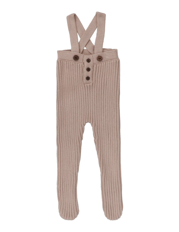 Lil Legs - Rib Knit Overalls