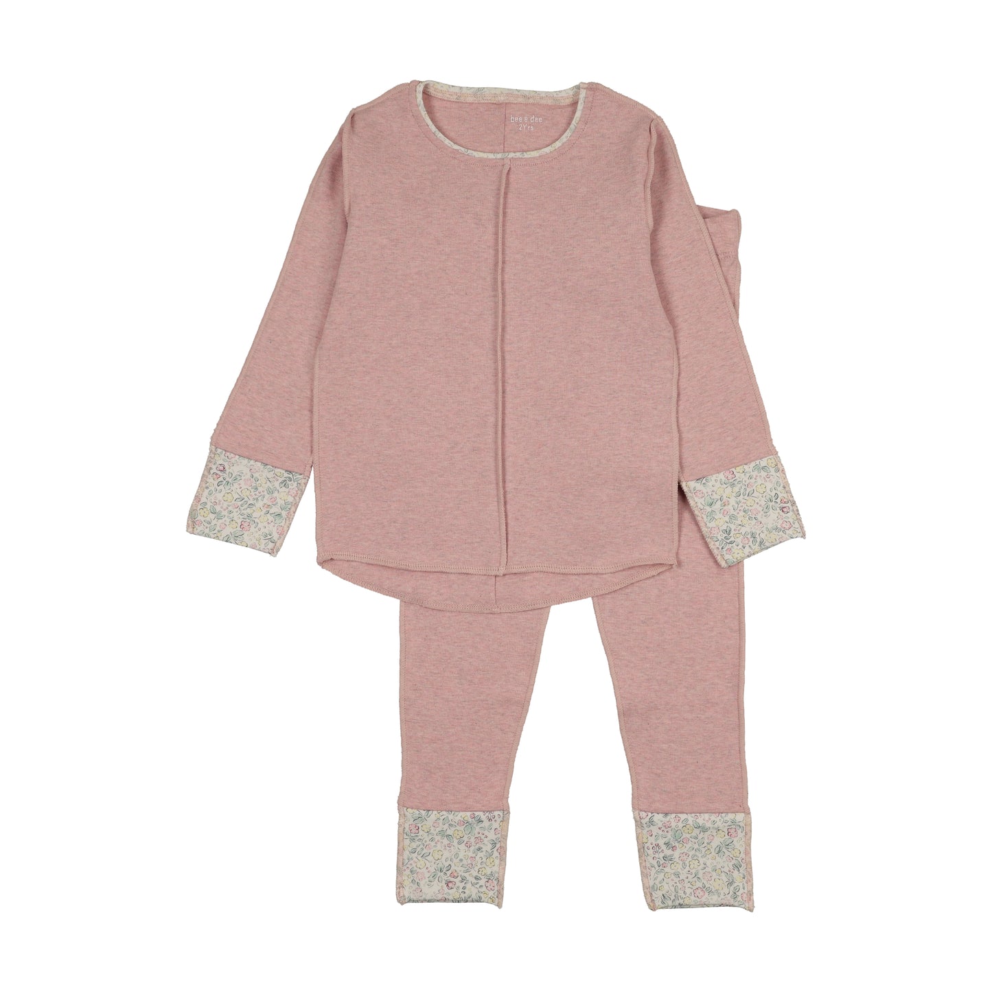 Bee & Dee Lemon Print Cuffs Loungewear