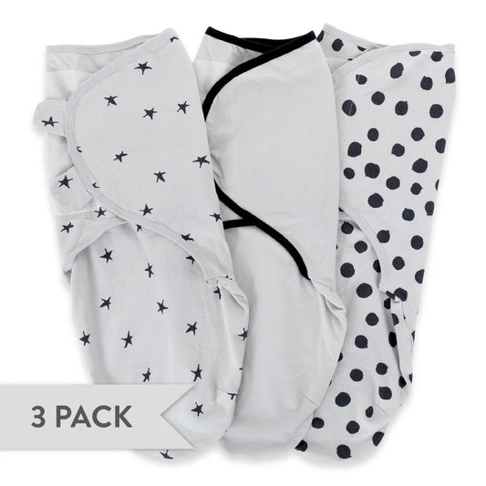 Ely's & Co. - Adjustable Swaddle 3 Pack