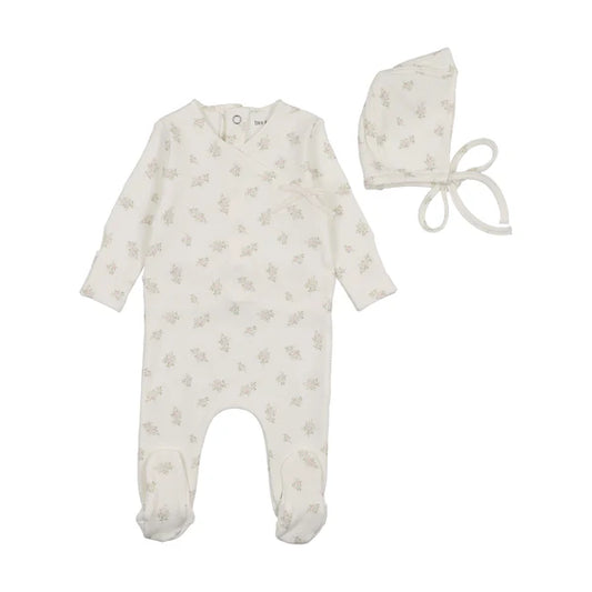 Little Bundles Footie/Bonnet