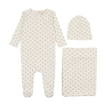 Mema Knits - Bud Print Three Piece Set