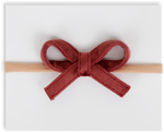 Adora - Mini Velvet Bow Headband