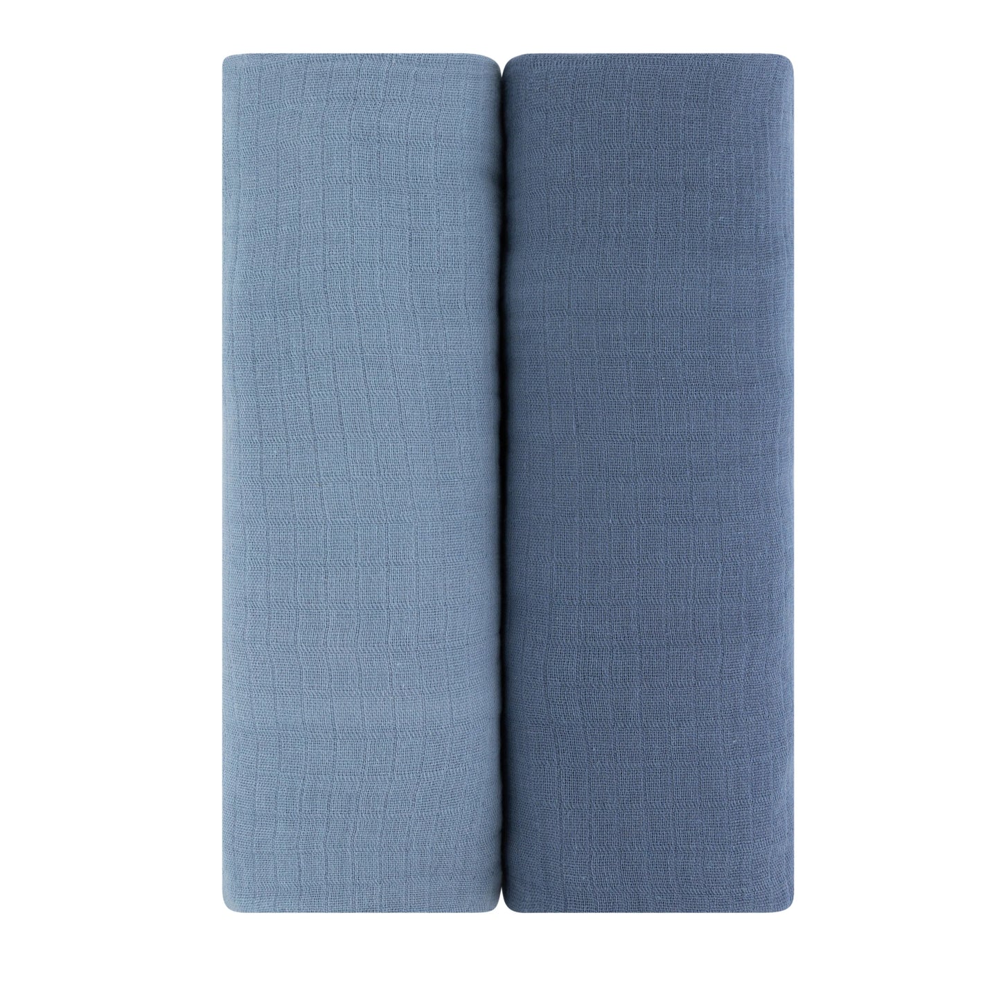 Ely's & Co 2 Pack Cotton Muslin Swaddle Blanket