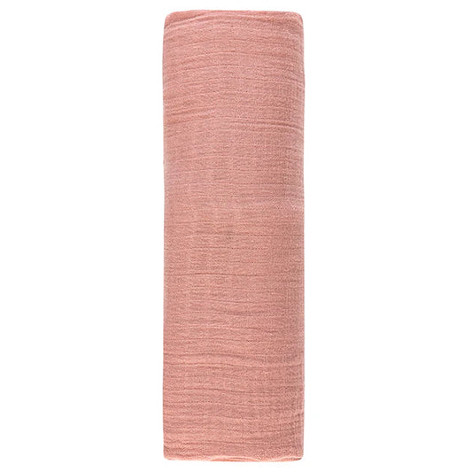 Ely's & Co 1 Pack Cotton Muslin Swaddle Blanket