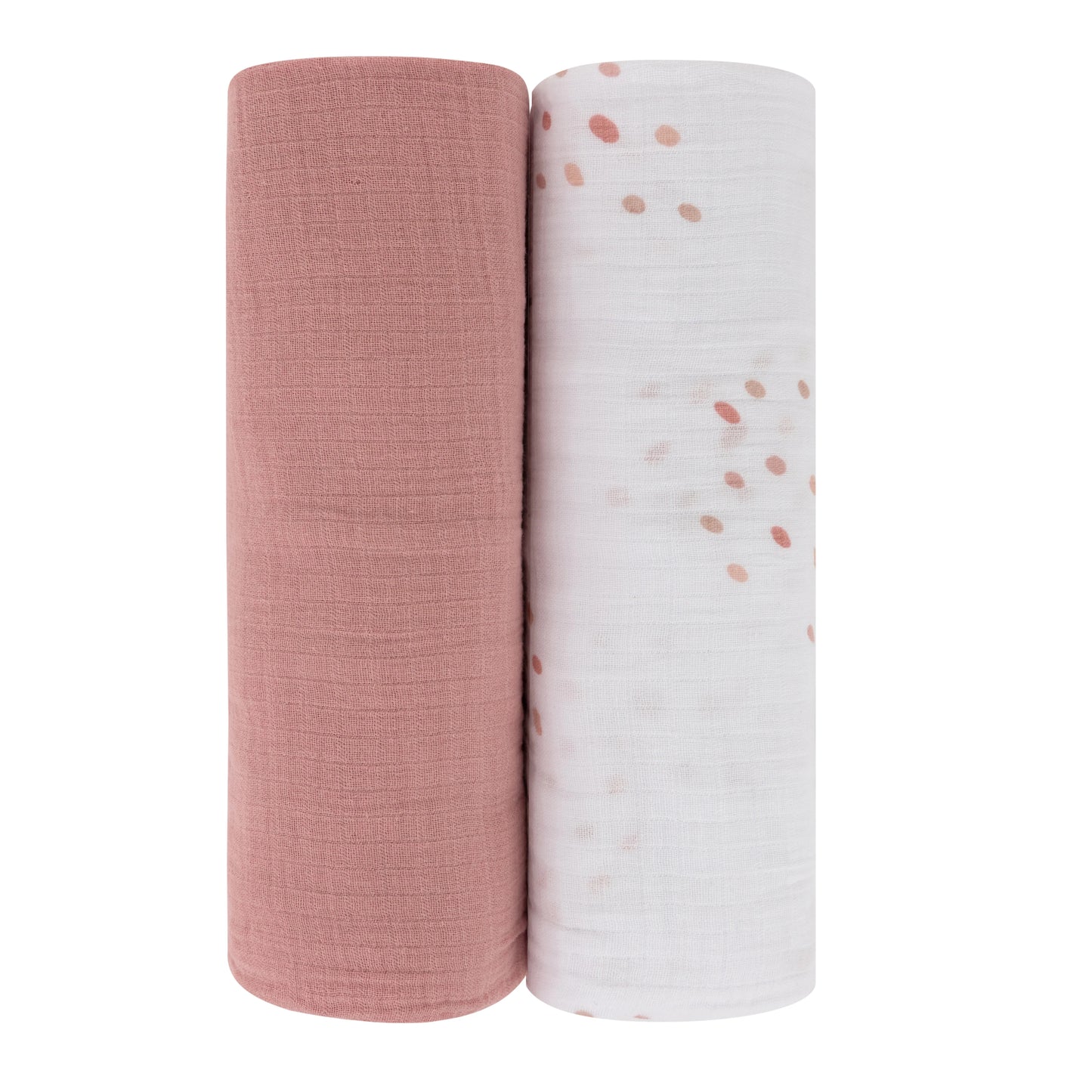 Ely's & Co 2 Pack Cotton Muslin Swaddle Blanket