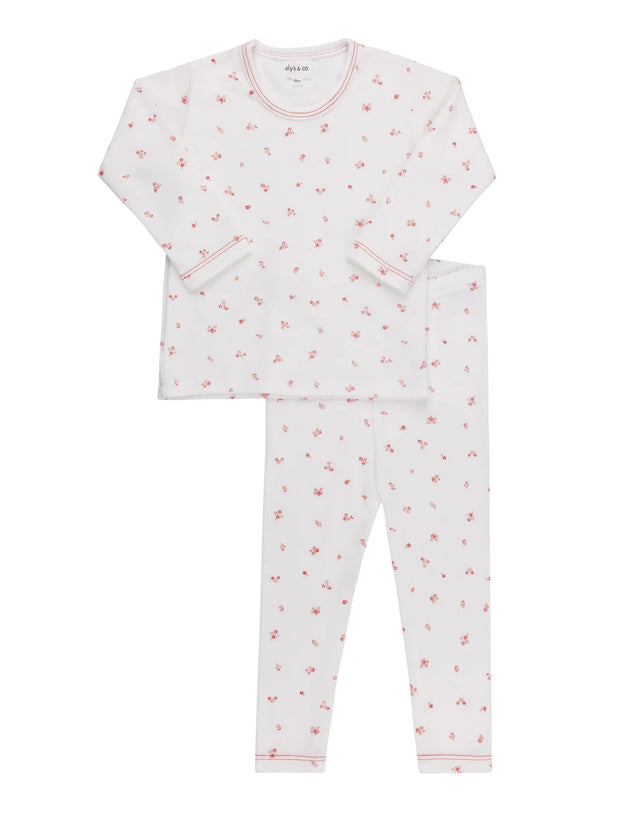 Ely's & Co. - Organic Cotton Cluster Flower Lounge Set