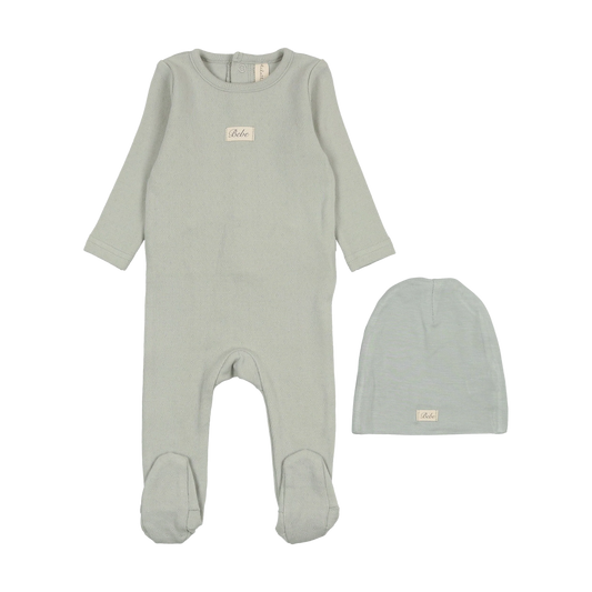 Lil Legs LE BEBE POINTELLE FOOTIE SET