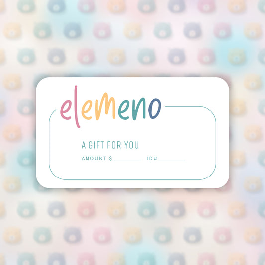Elemeno Physical Gift Card