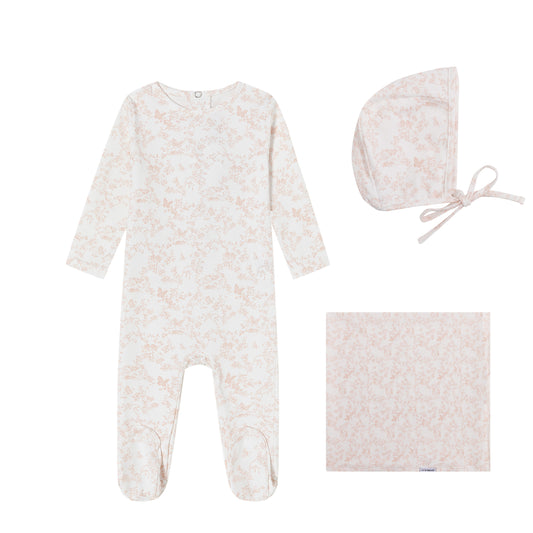 Mini Label Toile Butterfly/Bird Set