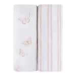 Ely's & Co. - 2 Pack Muslin Swaddles