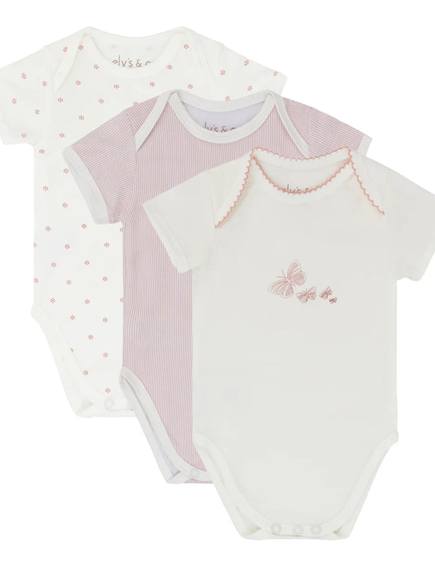 Ely's & Co. - 3 Pack Jersey Short Sleeves Undershirts