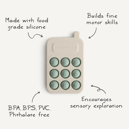 Mushie Phone Press Toy