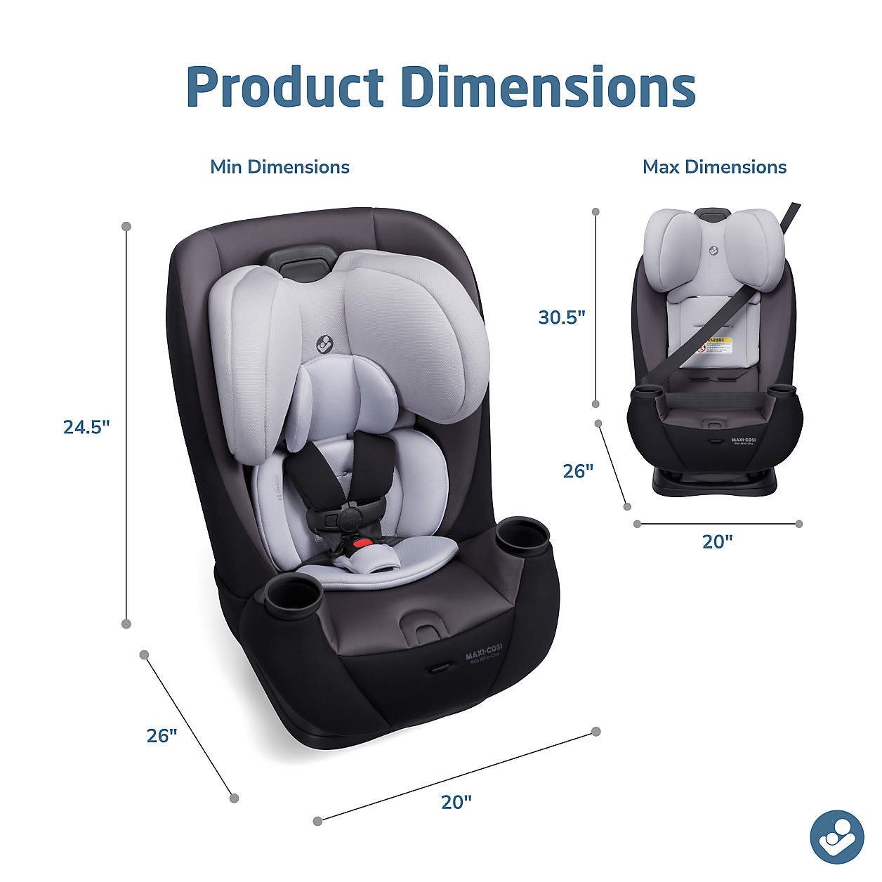 Maxi Cosi Pria™ Max All-in-One Convertible Car Seat
