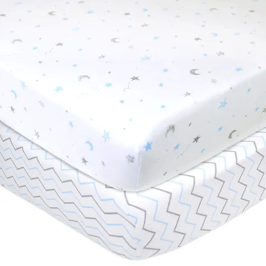 American Baby - Printed Jersey Pack N Play Sheet