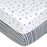 American Baby - Printed Jersey Crib Sheet