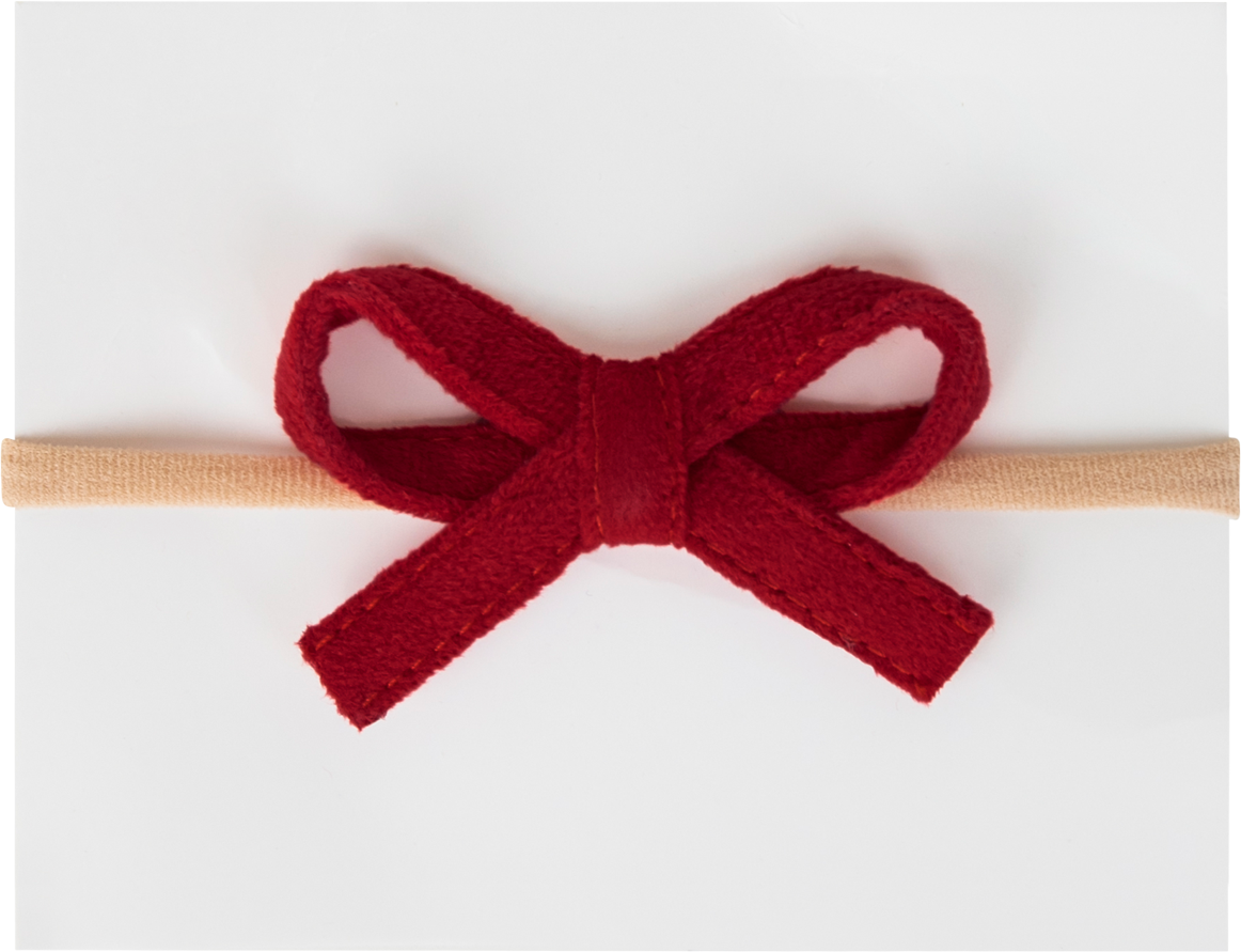 Adora - Mini Velvet Bow Headband