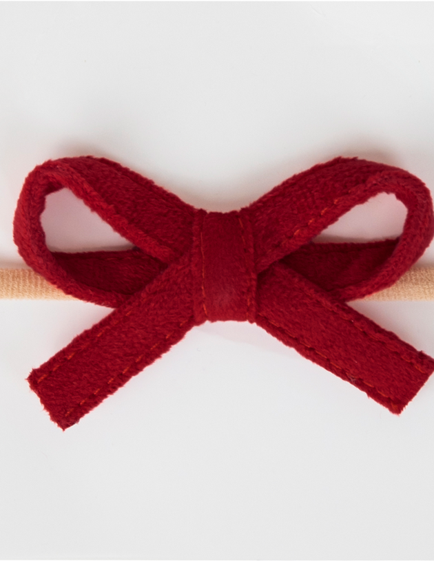 Adora - Mini Velvet Bow Headband