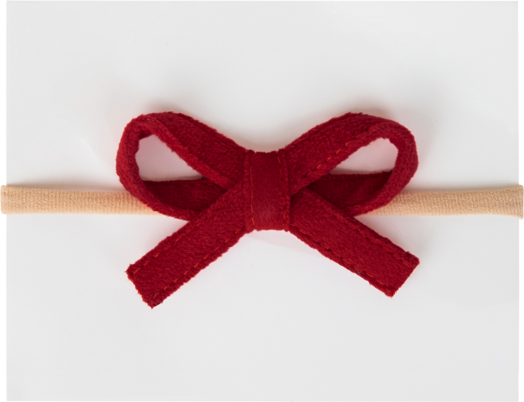 Adora - Mini Velvet Bow Headband