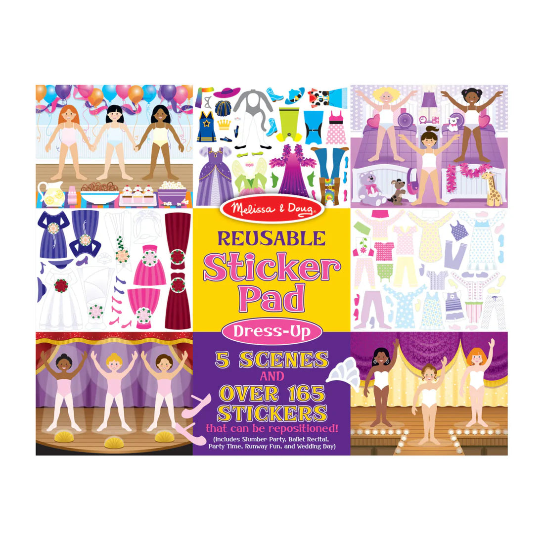 Melissa and Doug Reusable Sticker Pad