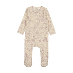 Bonjoy Baby - Lilac Print Footie Set