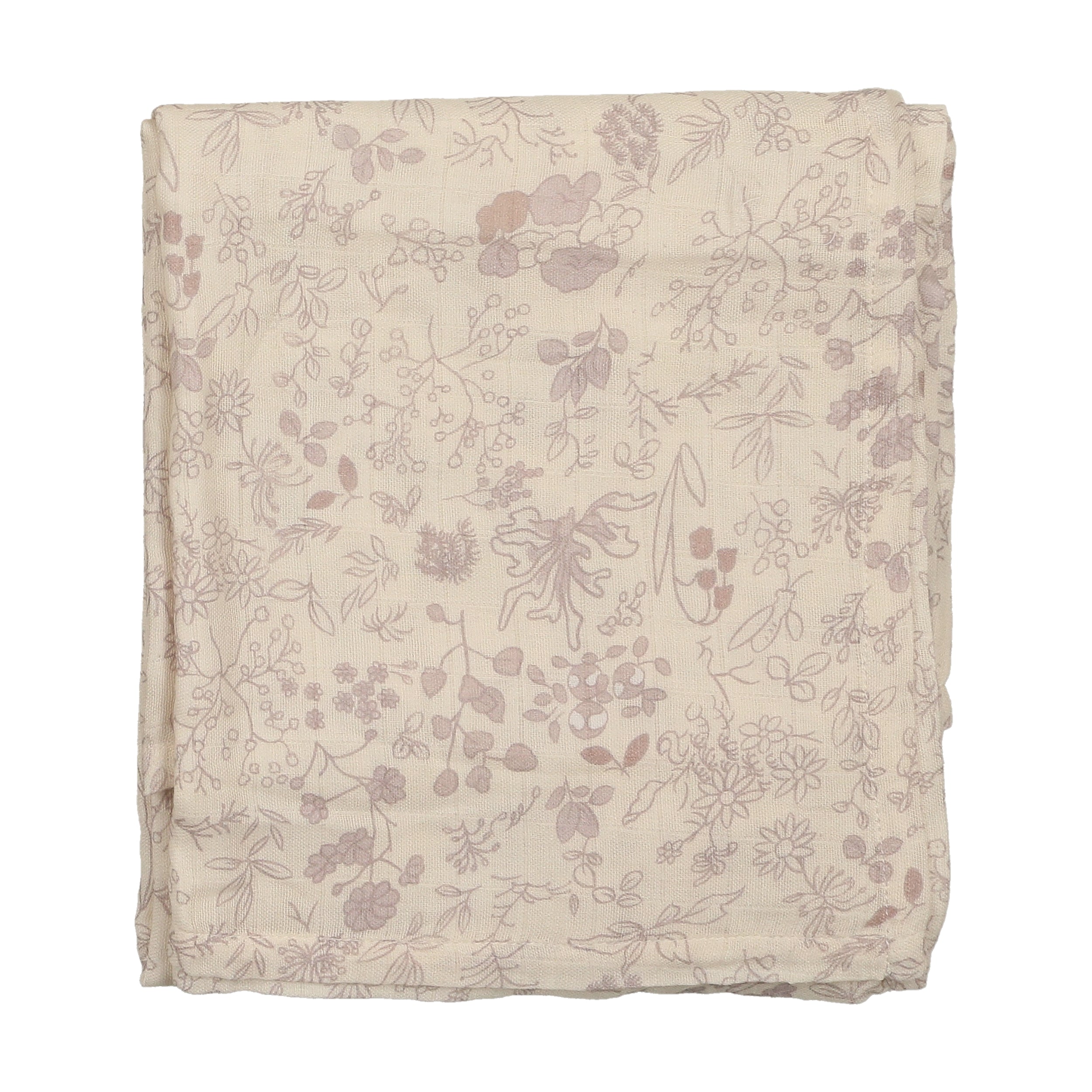 Bonjoy Baby - Lilac Print Blanket