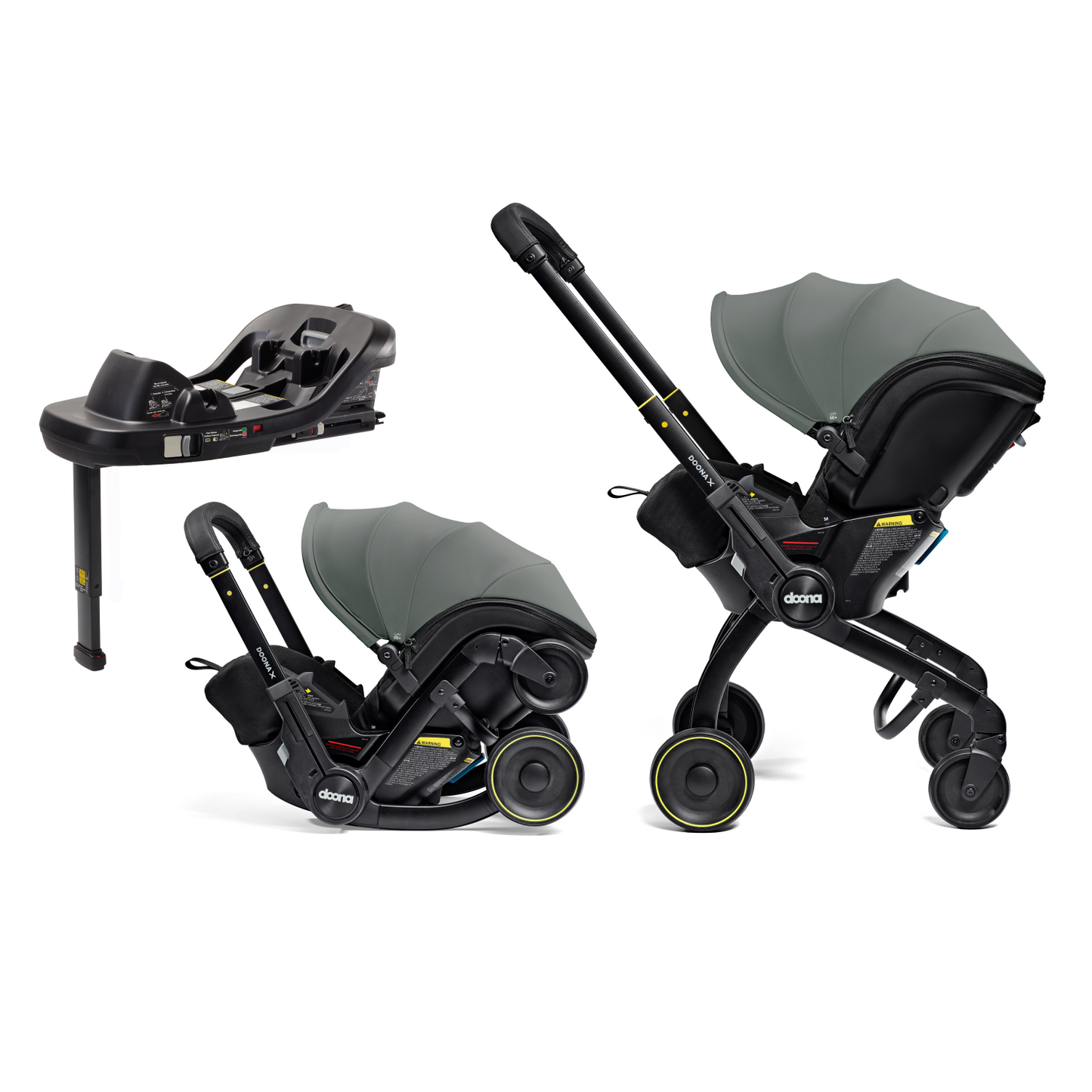 Doona X Infant Car Seat + Latch Base
