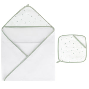 Ely's & Co Hooded Towel & Washcloth