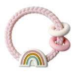 Itzy Ritzy - Rattle™ Silicone Teether Rattles | Rainbow