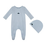 Tricot Bebe - Sherpa Yarn Collection | Footie + Bonnet