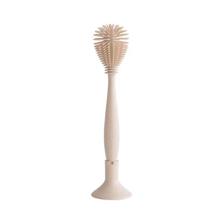 Mushie - Silicone Baby Bottle Brush