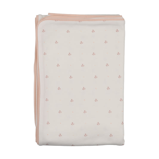 Bee & Dee Stars and Dots Chalk White Girls Blanket