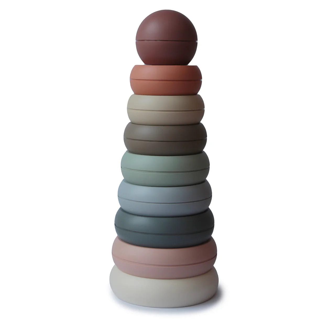 Mushie Stacking Rings toy