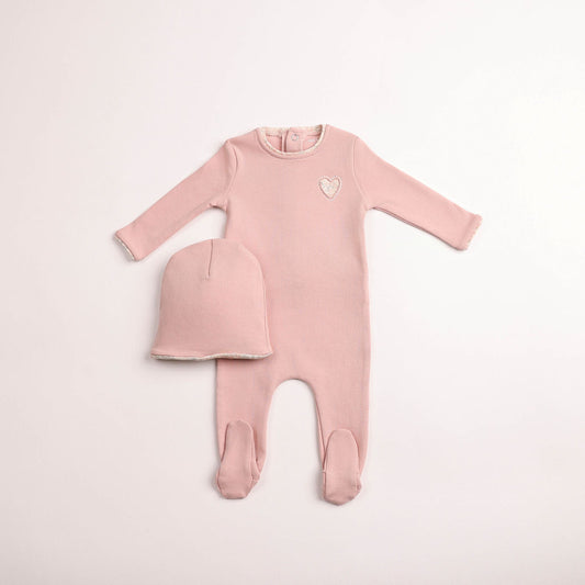 Bee & Dee Sweet Cutout Footie/Beanie