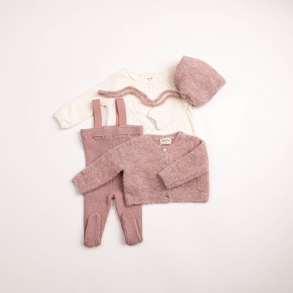 Bee & Dee Textured Wool Ensemble