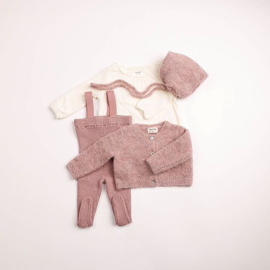 Bee & Dee Textured Wool Ensemble