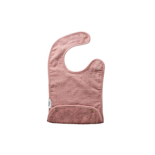 Lil legs todler bib rosewood