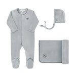 Ely's & Co. - Velour Embroidered Bird Take Me Home Set