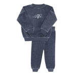 Ely's & Co. - Velour Embroidered Hot Air Balloon Lounge Set