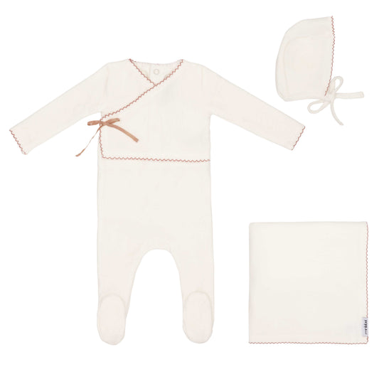 Classic Velour Kimono Set-Girls