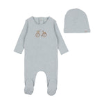 Bee & Dee - Vintage Image Footie|Beanie