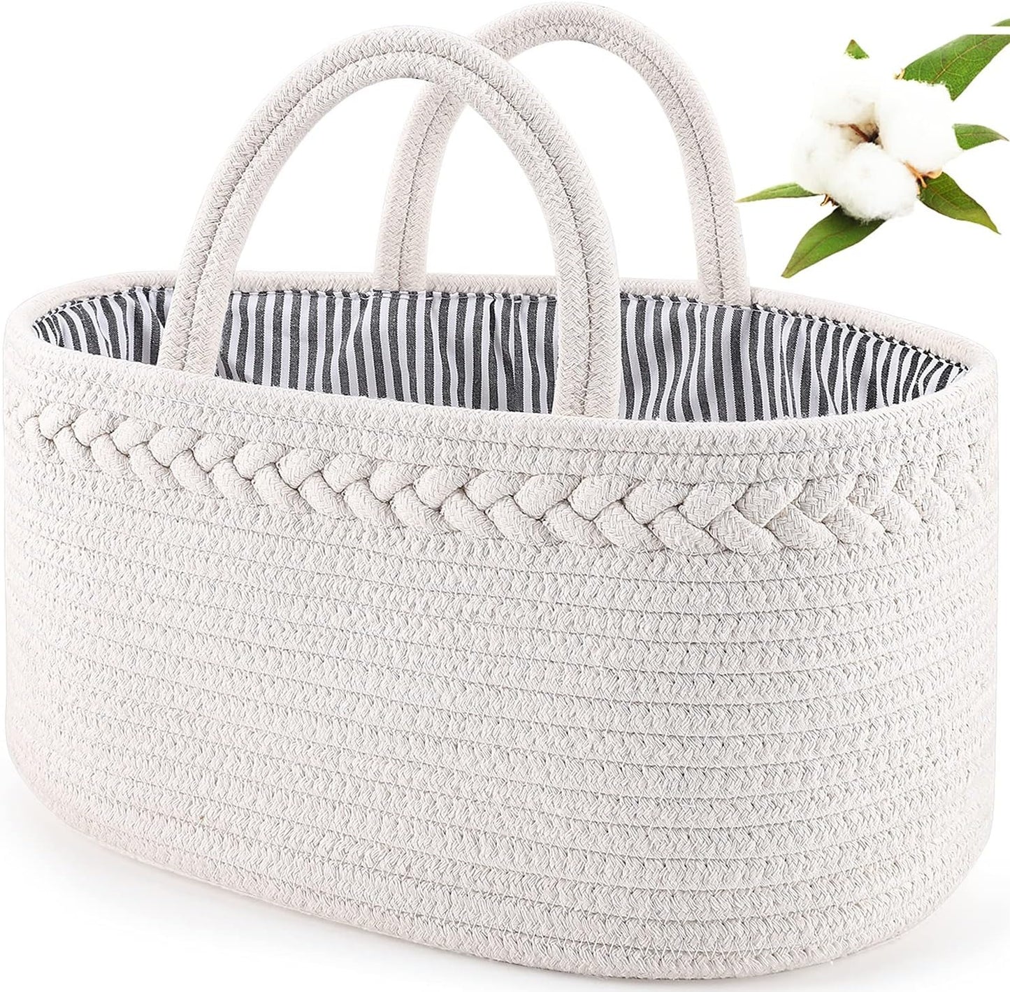 Woven Diaper Caddy