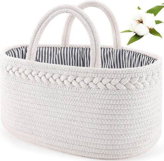 Woven Diaper Caddy