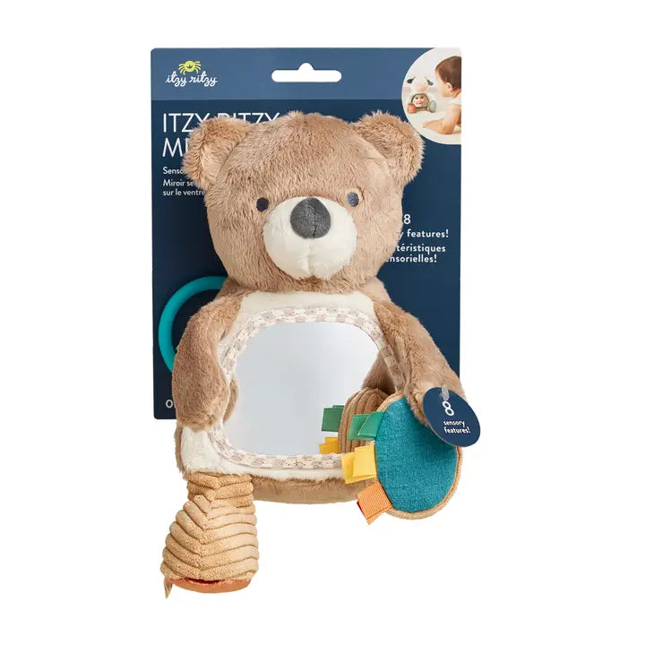 Itzy Ritzy Itzy Bitzy Mirror Sensory Tummy Time Mirror