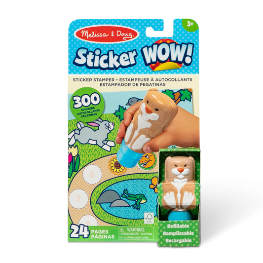 Melissa and Doug Sticker Wow! Activity Pad & Sticker Stamper