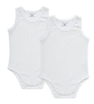 Petit Clair - Ribbed Sleeveless Bodysuit