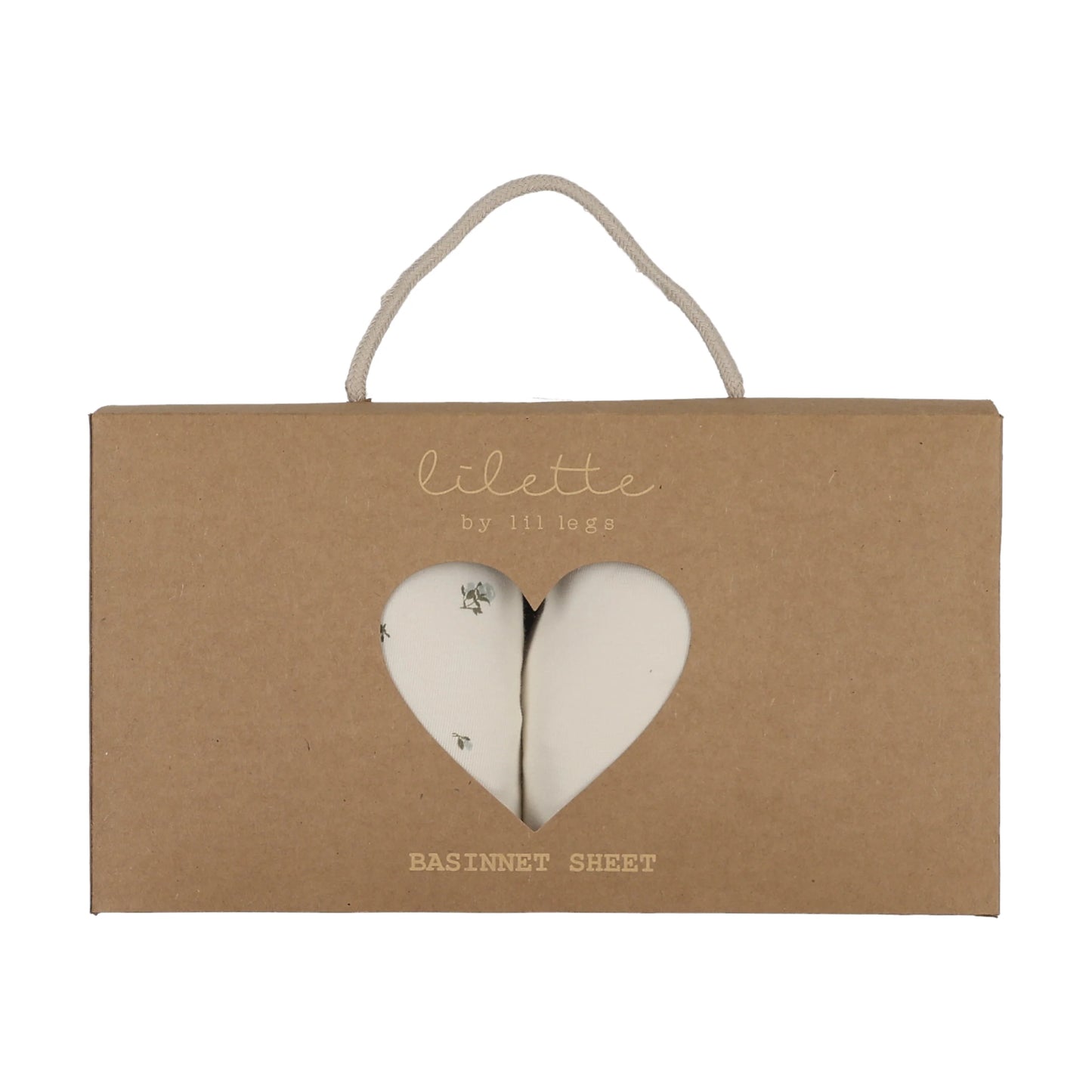 Lil Legs Rosebud Bassinet Sheet