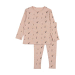 Bee & Dee - Swan Print Loungewear